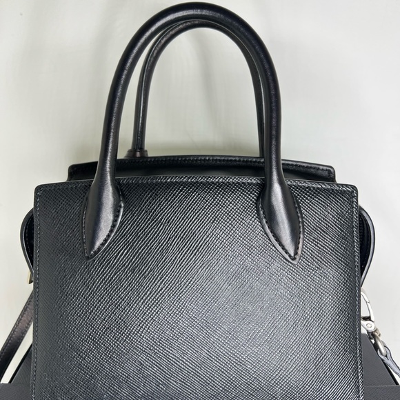 Prada Monochrome Small Saffiano Leather Bag - Picture 3 of 7